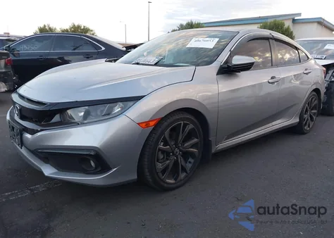 2020 Honda Civic Sport from USA, damaged, VIN 2HGFC2F87LH544295